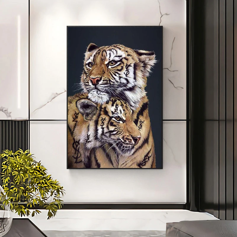 Wall Art Canvas Painting Posters and Prints Modern Wild Tiger Nordic Living Room Study Home Room Decoration Pictures Cuadros
Wall Art Canvas Painting Posters and Prints Modern Wild Tiger Nordic Living Room Study Home Room Decoration Pictures Cuadros