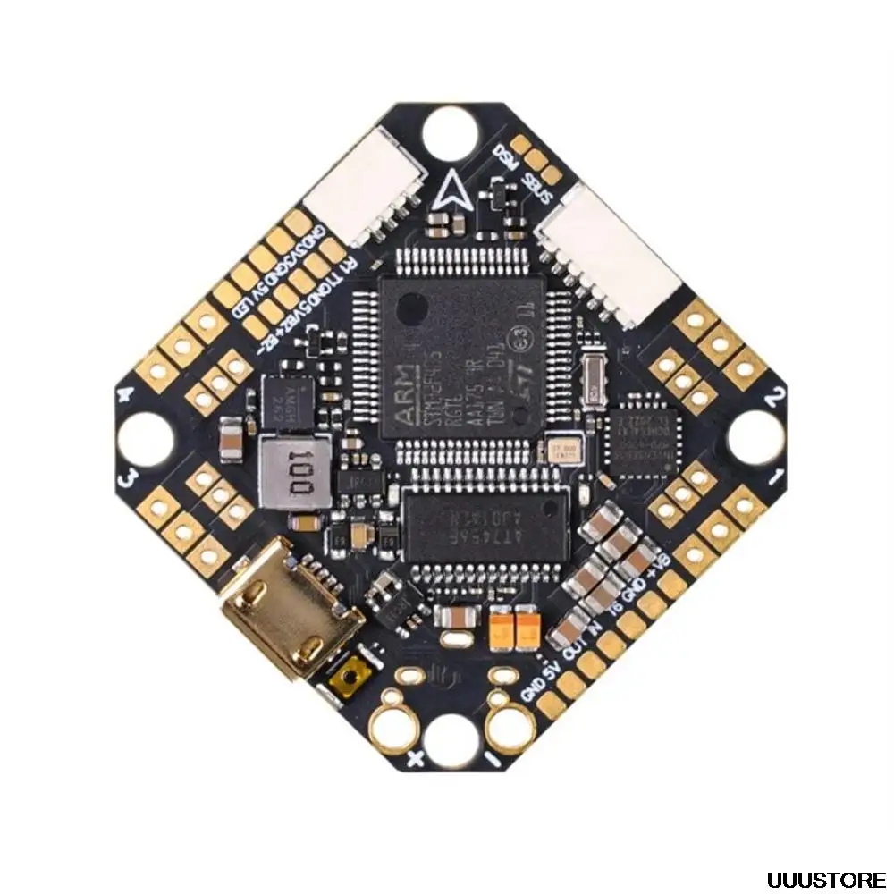Ультралегкая зубочистка 25 5x25 5 мм Betafpv F405 F4 2-4S Контроллер полета AIO 20A BLheli_32 V4 4 в 1