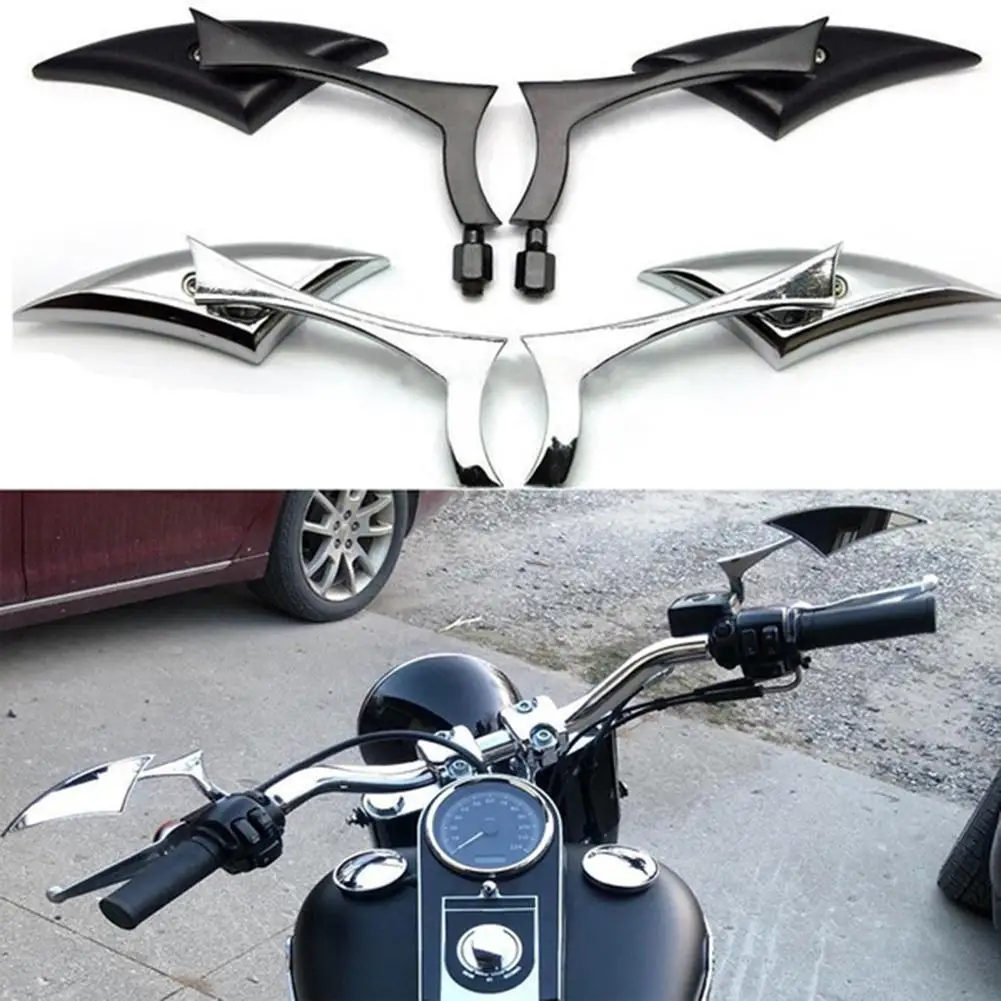 2Pcs 8/10mm Universal Aluminum Alloy Motorcycle Bar End Side Rearview Mirrors
2Pcs 8/10mm Universal Aluminum Alloy Motorcycle Bar End Side Rearview Mirrors