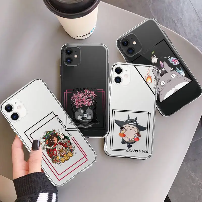Totoro cute design anime Phone Case Transparent for iPhone 7 8 11 12 13 mini pro X XS XR MAX Plus
Totoro cute design anime Phone Case Transparent for iPhone 7 8 11 12 13 mini pro X XS XR MAX Plus