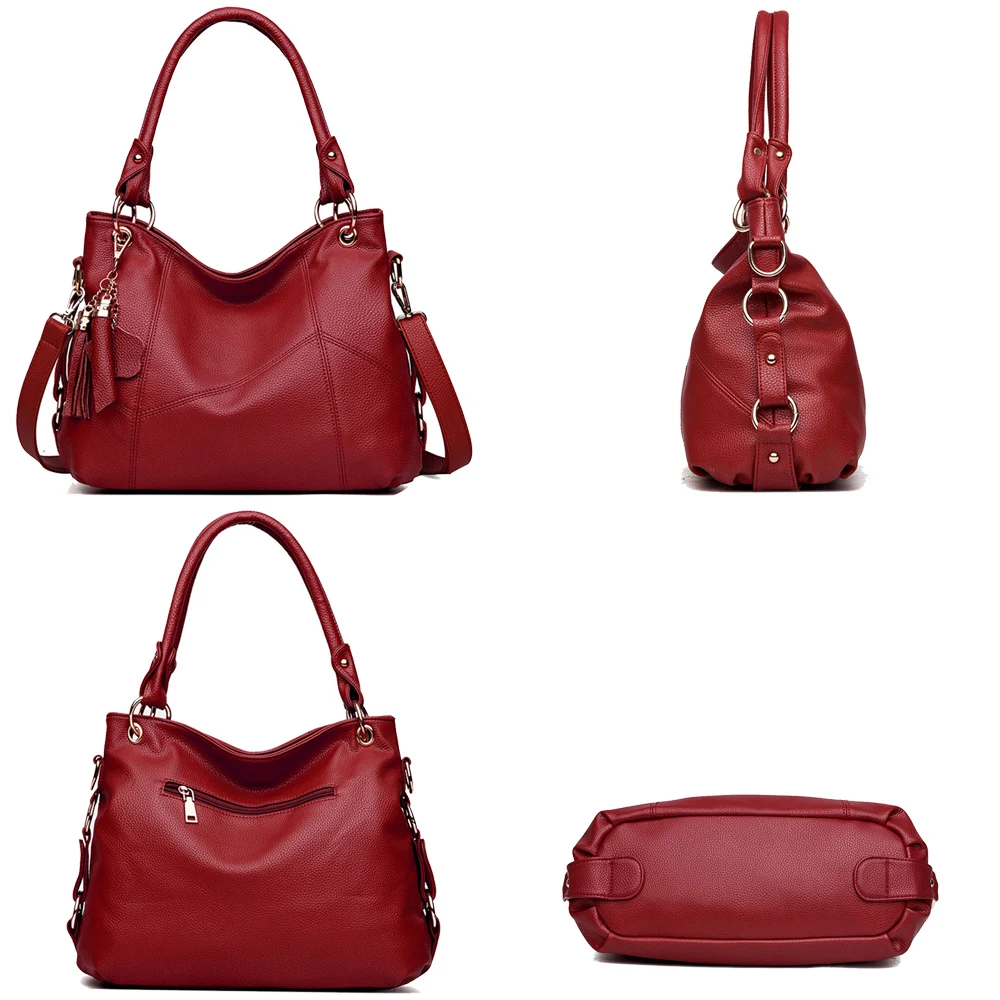 Designer Handbags High Quality Soft Pu Leather Tassel Crossbody Bags for Women 2020 Casual Ladies Simple Shoulder Messenger Bag
Designer Handbags High Quality Soft Pu Leather Tassel Crossbody Bags for Women 2020 Casual Ladies Simple Shoulder Messenger Bag