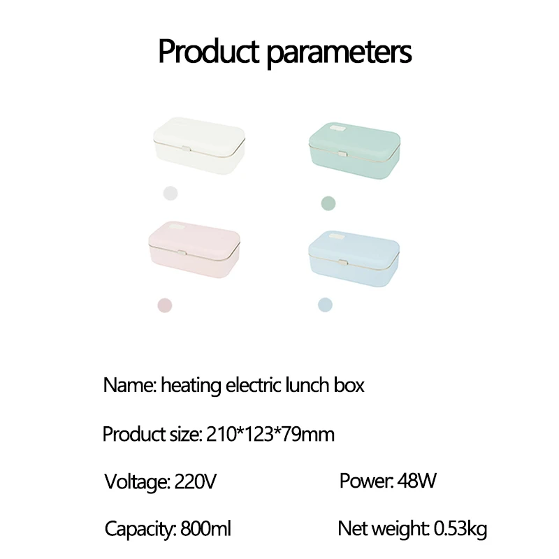 220V Electric Lunch Box Rice Cooker Food Warmer Portable Water Free Constant Temperature Heating Lunch Box Preservation Cooker
220V Electric Lunch Box Rice Cooker Food Warmer Portable Water Free Constant Temperature Heating Lunch Box Preservation Cooker
