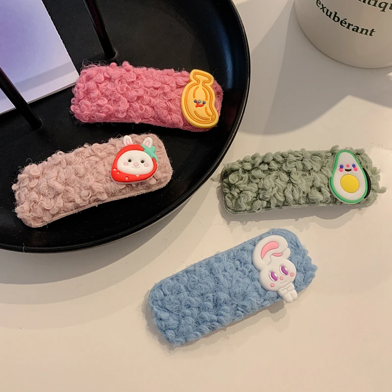 Korean Style Cute Plush Hair Clips Hairpin Female Ins Style Bobby Pins Girls Simple Design Bangs Barrettes Hair Accessories
Korean Style Cute Plush Hair Clips Hairpin Female Ins Style Bobby Pins Girls Simple Design Bangs Barrettes Hair Accessories