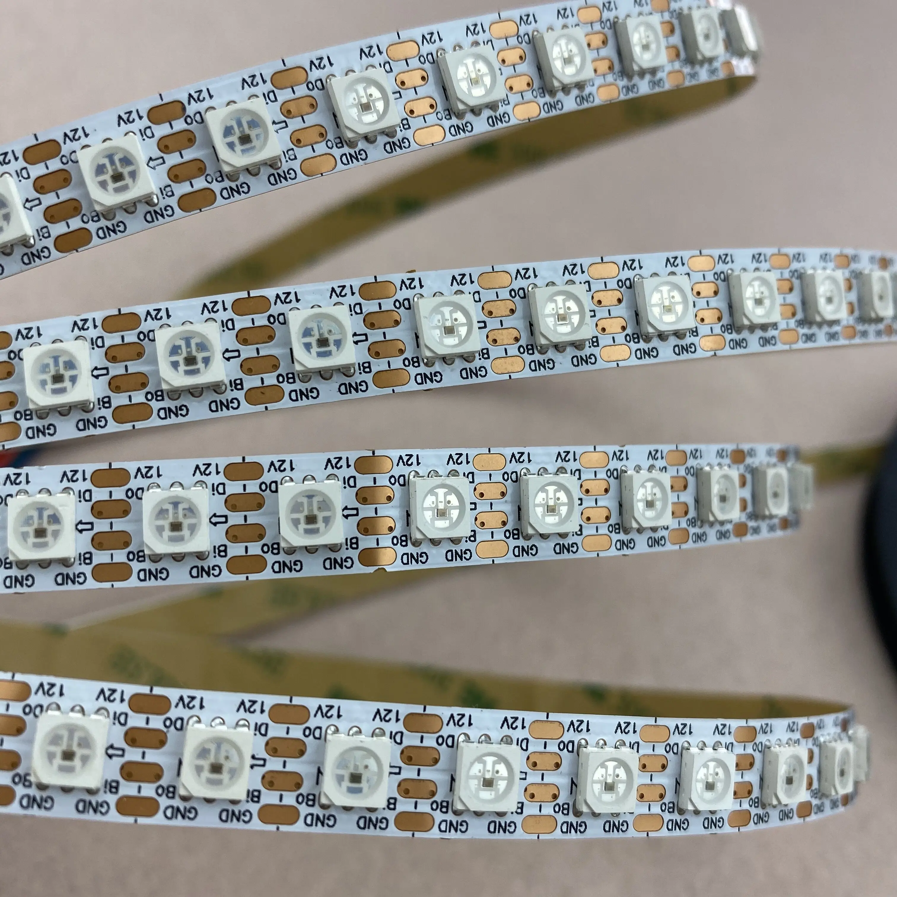 96 Светодиодный одов s/m SK6813HV-09-6P DC12V адресная полноцветная светодиодная лента RGB 5050; 4 м; Неводонепроницаемая; IP20, белая печатная плата
96 Светодиодный одов s/m SK6813HV-09-6P DC12V адресная полноцветная светодиодная лента RGB 5050; 4 м; Неводонепроницаемая; IP20, белая печатная плата