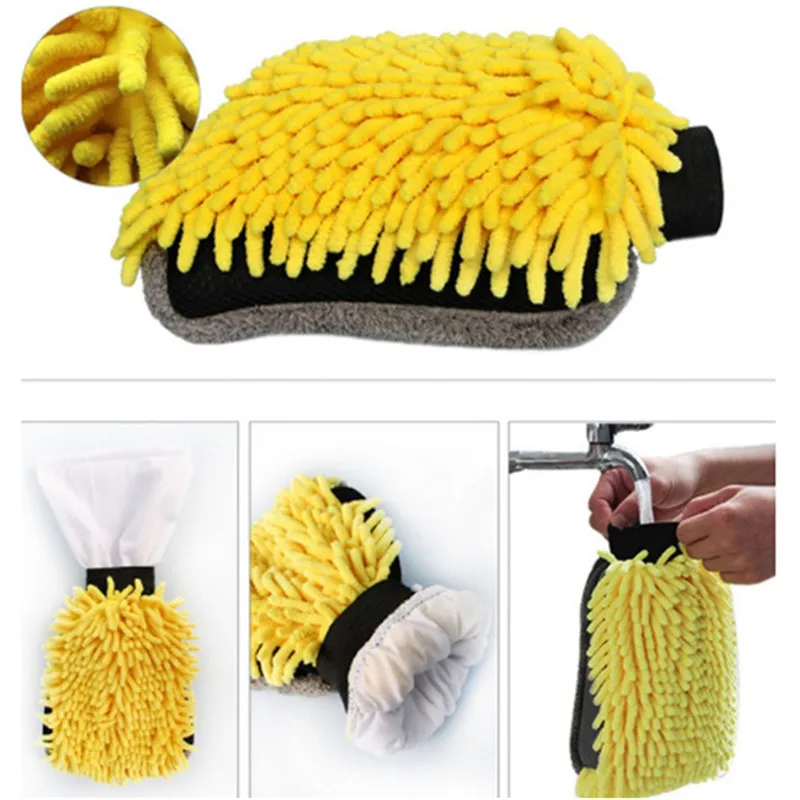 Car Cleaning Drying Gloves Ultrafine Fiber Chenille Microfiber Window Washing Tool Home Cleaning Car Wash Glove Auto Accessories
Car Cleaning Drying Gloves Ultrafine Fiber Chenille Microfiber Window Washing Tool Home Cleaning Car Wash Glove Auto Accessories