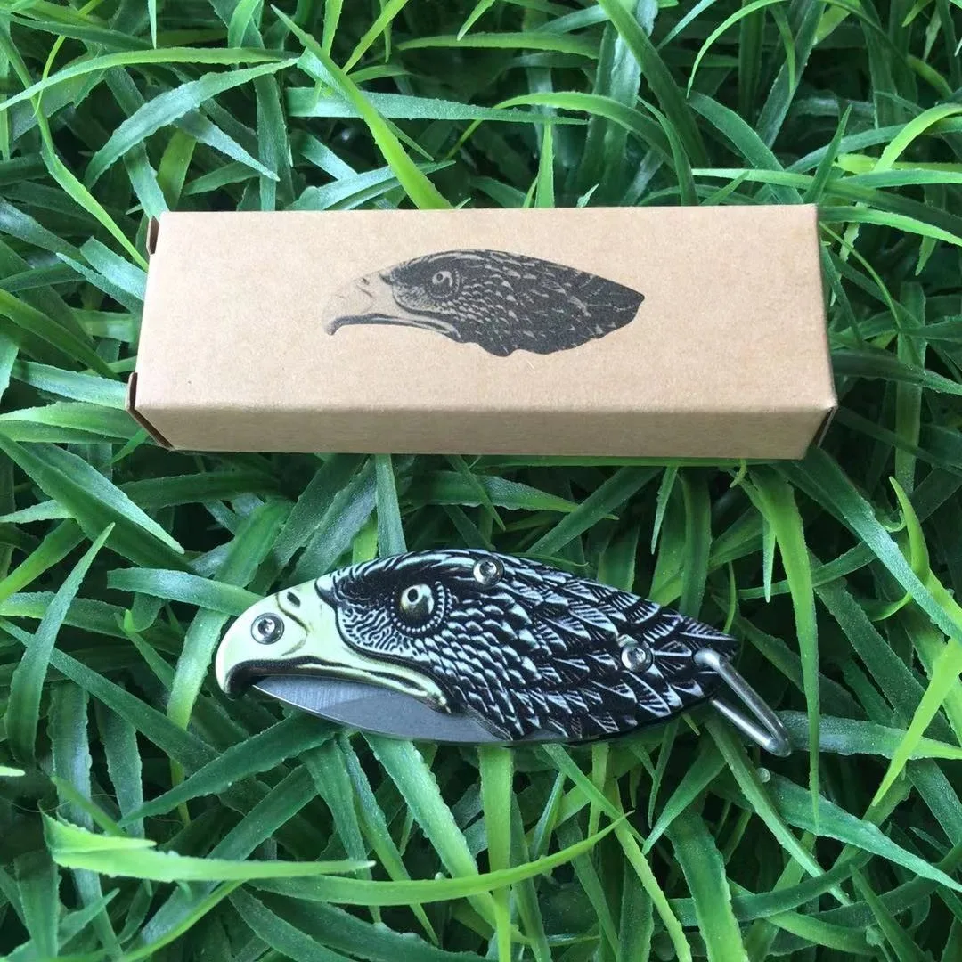 3D Print Eagle Folding Knife CS Go Knives Mini Pocket Key chain Tool Hunting Knives Survival For Outdoor Camping Hiking
3D Print Eagle Folding Knife CS Go Knives Mini Pocket Key chain Tool Hunting Knives Survival For Outdoor Camping Hiking