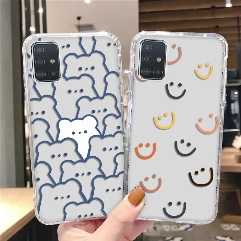 A12 Case For Samsung A51 A32 A50 A31 A22 A10 A52 Case Silicon Funda Galaxy A71 A72 A21S A11 A01 A02 A03S S22 Ultra Clear Covers
A12 Case For Samsung A51 A32 A50 A31 A22 A10 A52 Case Silicon Funda Galaxy A71 A72 A21S A11 A01 A02 A03S S22 Ultra Clear Covers