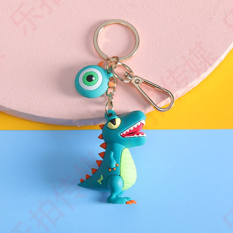 Creative Tyrannosaurus Keychain Cartoon Silicone Bag Pendant Car Key Lovely Accessories Couple's Charm Jewelry Keyring Best Gift
Creative Tyrannosaurus Keychain Cartoon Silicone Bag Pendant Car Key Lovely Accessories Couple's Charm Jewelry Keyring Best Gift