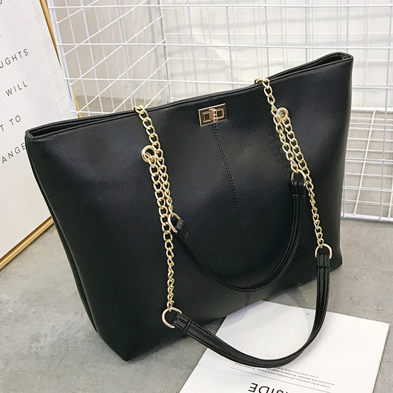 Дизайнерские сумки через плечо из искусственной кожи для женщин, вместительные Сумки на цепочке 2020, дорожная женская большая сумка на плечо
Дизайнерские сумки через плечо из искусственной кожи для женщин, вместительные Сумки на цепочке 2020, дорожная женская большая сумка на плечо