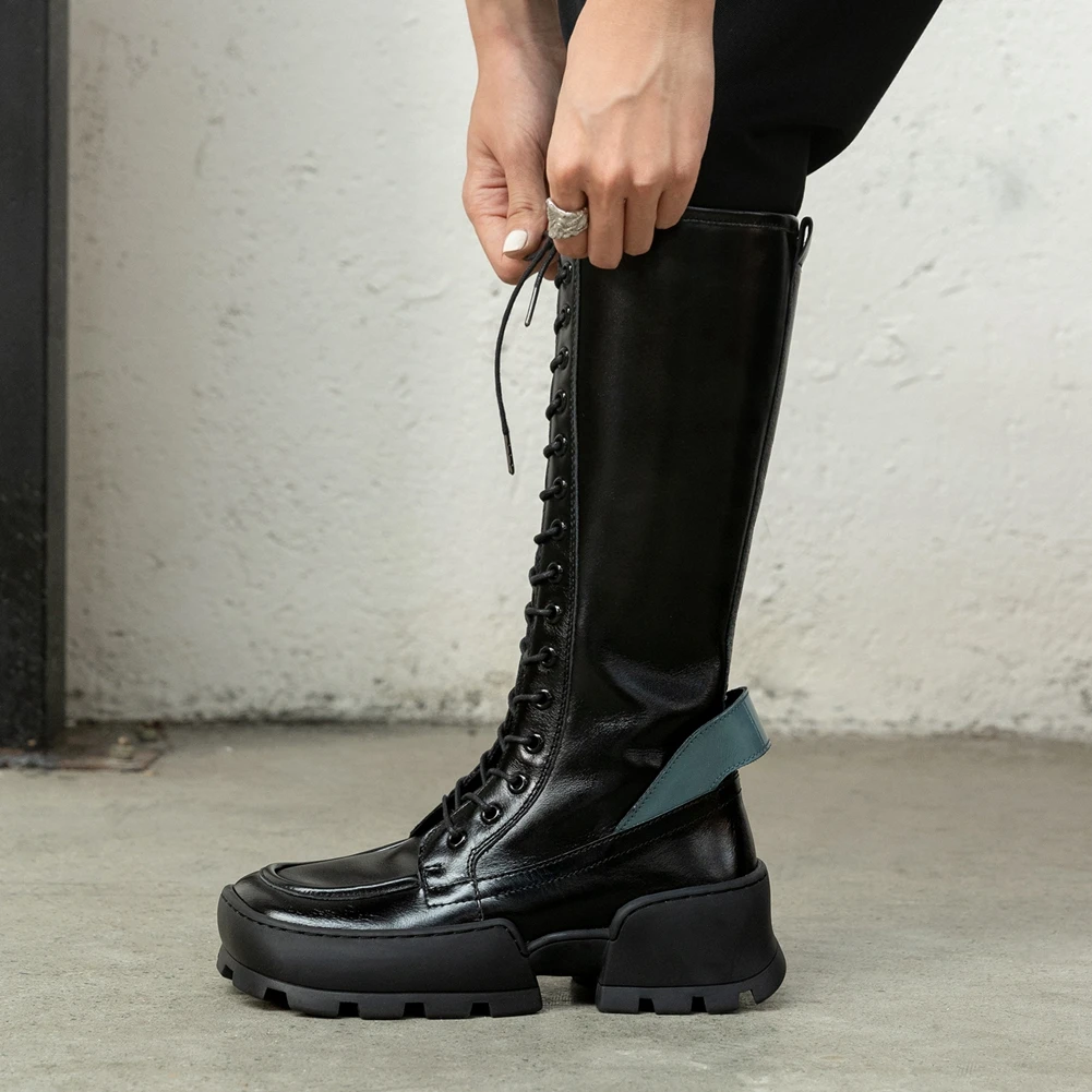 JOUIR TALONS High Quality Brand Design shoes Platform Round Toe Square Thick Heels Autumn Cross-tied woman boots
JOUIR TALONS High Quality Brand Design shoes Platform Round Toe Square Thick Heels Autumn Cross-tied woman boots