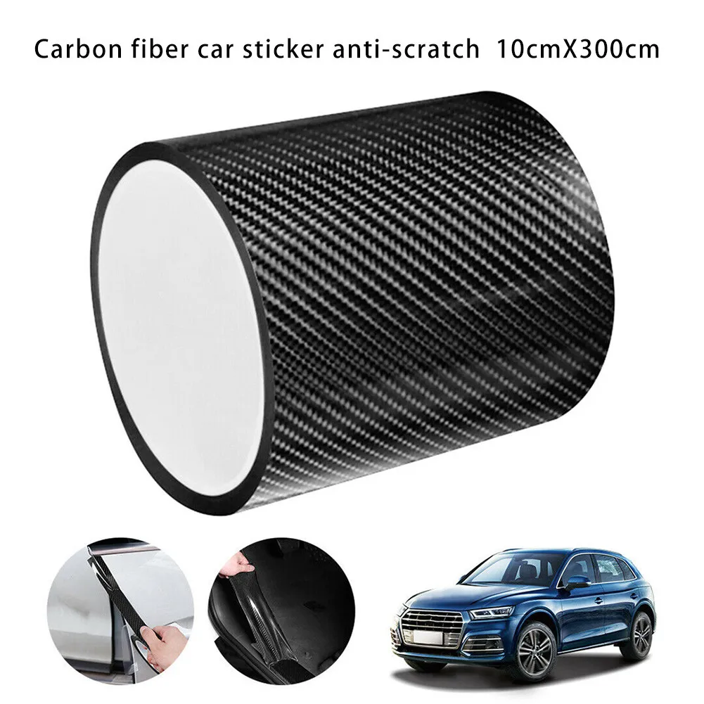 10cmx300cm Carbon Fiber Car Stickers DIY Paste Protecter Strip Auto Door Sill Scuff Anti Scratch Tape Waterproof Protection Film
10cmx300cm Carbon Fiber Car Stickers DIY Paste Protecter Strip Auto Door Sill Scuff Anti Scratch Tape Waterproof Protection Film
