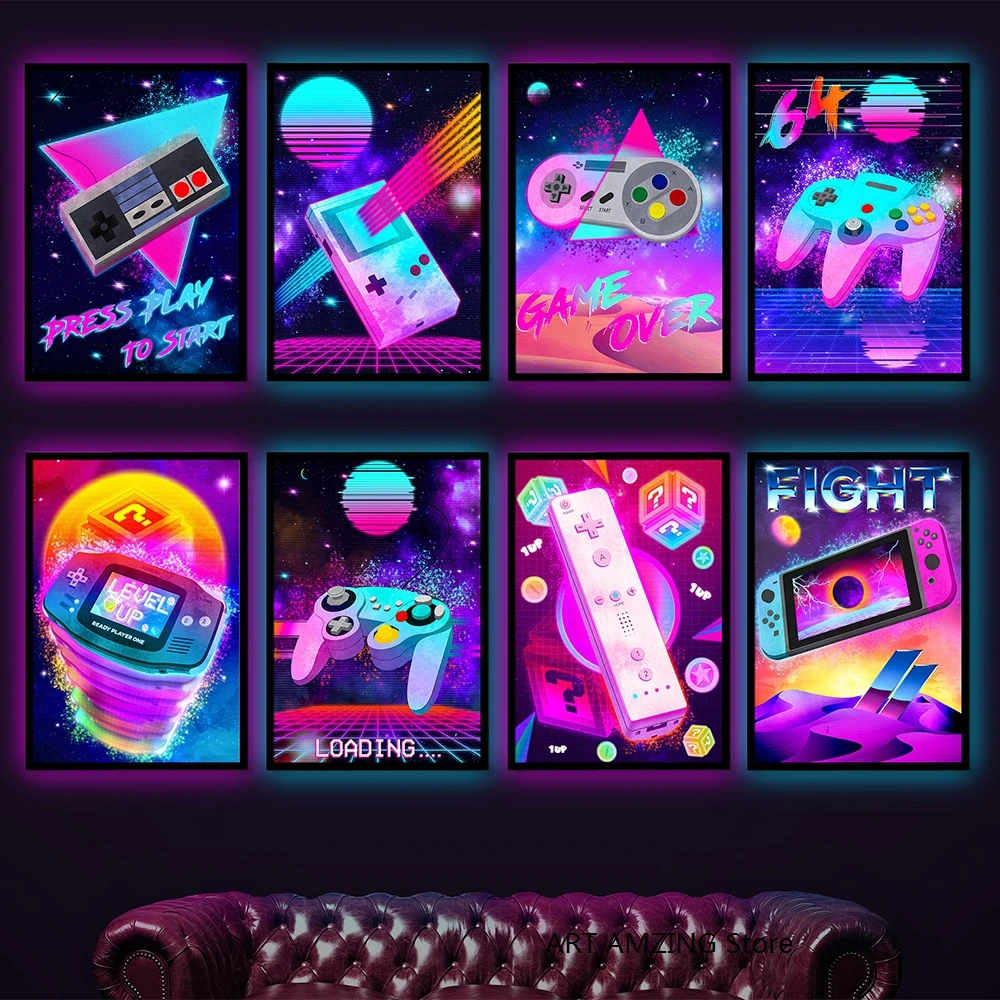 Cyberpunks Posters and Prints Game Wall Art Fashion Abstract Boys Room Decoration Painting Canvas Loading Prints Picture
Cyberpunks Posters and Prints Game Wall Art Fashion Abstract Boys Room Decoration Painting Canvas Loading Prints Picture