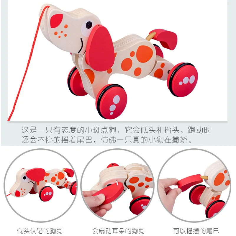 Children's Toddler Toy Trailer Toy Wooden Animal Puppy Children's Toy Car Cartoon Puppy Toy Car Wooden Puppy Towing Car
Children's Toddler Toy Trailer Toy Wooden Animal Puppy Children's Toy Car Cartoon Puppy Toy Car Wooden Puppy Towing Car