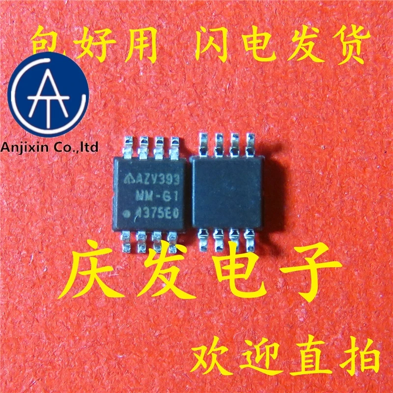10 шт. натуральные оригинальная новинка в наличии AZV393MMTR-G1 AZV393MM-G1 AZV393 MSOP8
10 шт. натуральные оригинальная новинка в наличии AZV393MMTR-G1 AZV393MM-G1 AZV393 MSOP8