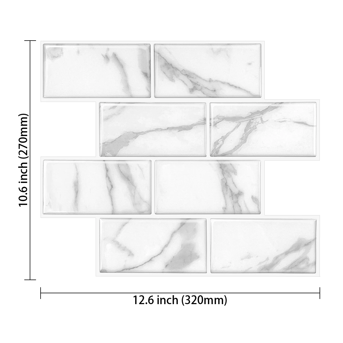 WalDecoo Toilet Waterproof Decorative Wall Stickers 3D Effect Self-adhesive Wallpaper Peel And Stick Baffle
WalDecoo Toilet Waterproof Decorative Wall Stickers 3D Effect Self-adhesive Wallpaper Peel And Stick Baffle