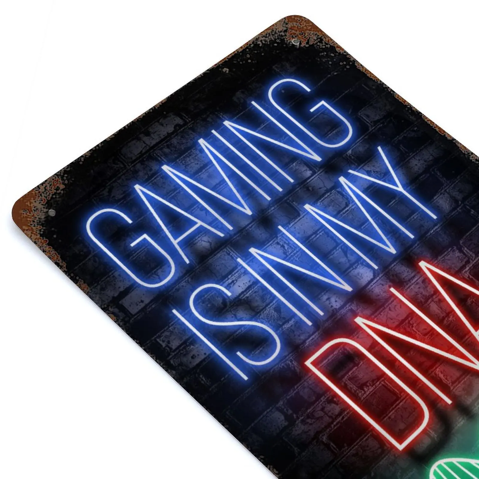 Gaming Is My DNA Printed Retro Metal Poster Home Wall Decoration Tin Sign Plaque
Gaming Is My DNA Printed Retro Metal Poster Home Wall Decoration Tin Sign Plaque
