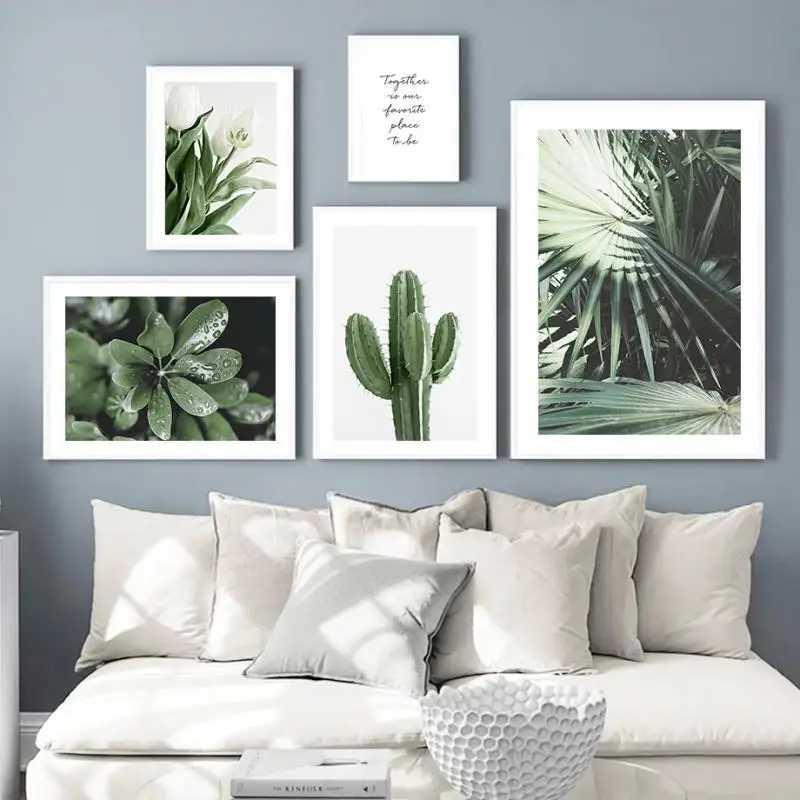 Modern Fresh Green Plants Cactus Palm Canvas Painting Nature Landscape Wall Art Posters and Prints Home Decoration Living Room
Modern Fresh Green Plants Cactus Palm Canvas Painting Nature Landscape Wall Art Posters and Prints Home Decoration Living Room