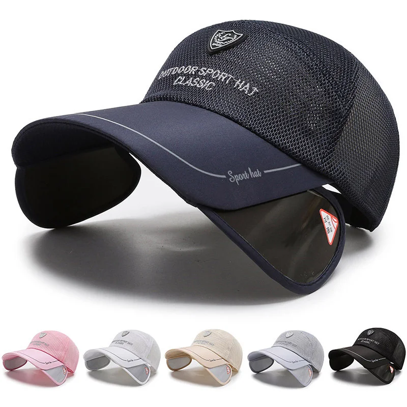 Summer Men and Women Mesh Baseball Cap Outdoor Breathable Caps Casual Hat Curved Brim Stretch Fit Hat For Travel
Summer Men and Women Mesh Baseball Cap Outdoor Breathable Caps Casual Hat Curved Brim Stretch Fit Hat For Travel