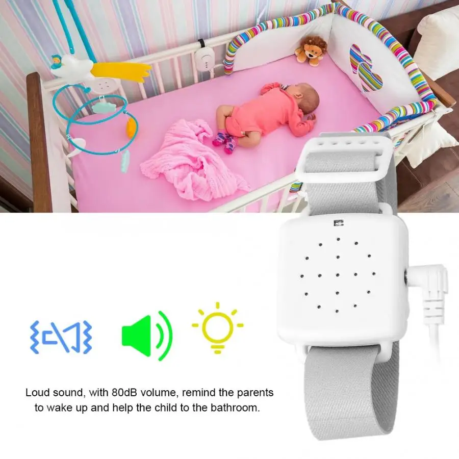 Water 3 in 1 Multi-Modes Arm Wear Bed Wetting Enuresis Urine Alarm Sensor Sound Vibration For Baby Leak Detector
Water 3 in 1 Multi-Modes Arm Wear Bed Wetting Enuresis Urine Alarm Sensor Sound Vibration For Baby Leak Detector