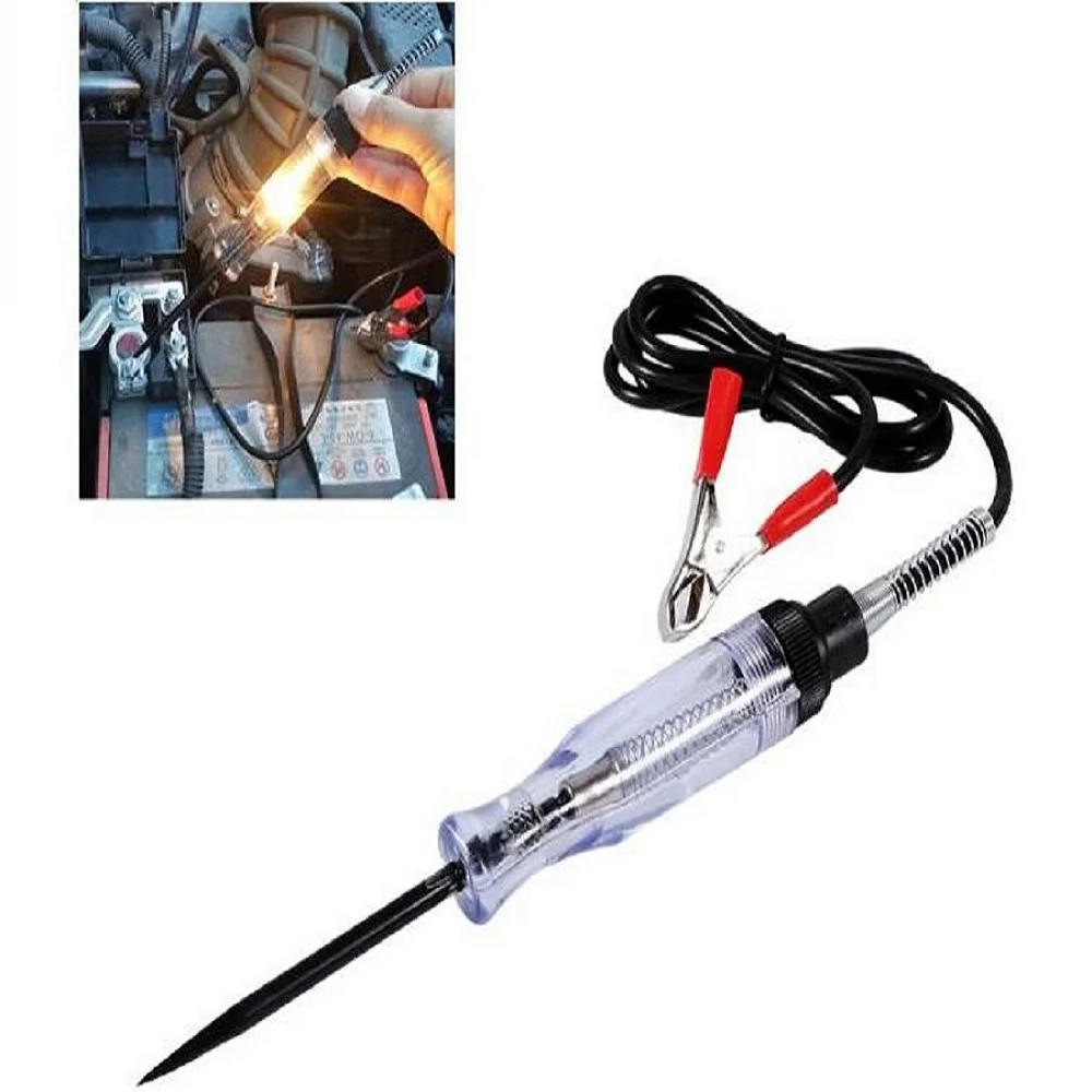 Автомобильный тестер цепи напряжения постоянного тока 6-24 В, автомобильный тестер, вольтметр, Длинный зонд, ручка, лампа для обслуживания ав...
Автомобильный тестер цепи напряжения постоянного тока 6-24 В, автомобильный тестер, вольтметр, Длинный зонд, ручка, лампа для обслуживания ав...