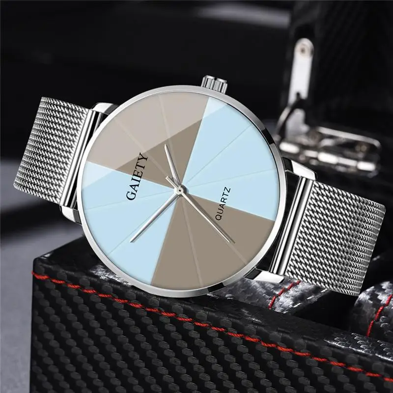 2020 Men Watch Mesh Band Stainless Steel Analog Quartz Wristwatch Minimalist Male Business Luxury Silver Watches Mens Watch
2020 Men Watch Mesh Band Stainless Steel Analog Quartz Wristwatch Minimalist Male Business Luxury Silver Watches Mens Watch