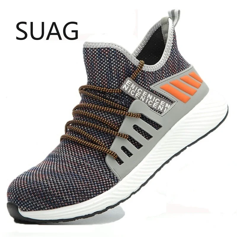 New Work Shoes Men Steel Toe Stab Breathable Light Elastic Proof Construction Safety Shoes Men's Wear-resistant Insulating Shoes
New Work Shoes Men Steel Toe Stab Breathable Light Elastic Proof Construction Safety Shoes Men's Wear-resistant Insulating Shoes