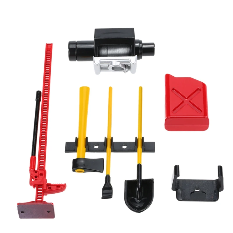 1Set Luggage Rack Winch Shovel Fuel Tank Ax Decoration for Rc Model Cars Spare Parts Simulation Climbing Car Scx10 D90
1Set Luggage Rack Winch Shovel Fuel Tank Ax Decoration for Rc Model Cars Spare Parts Simulation Climbing Car Scx10 D90