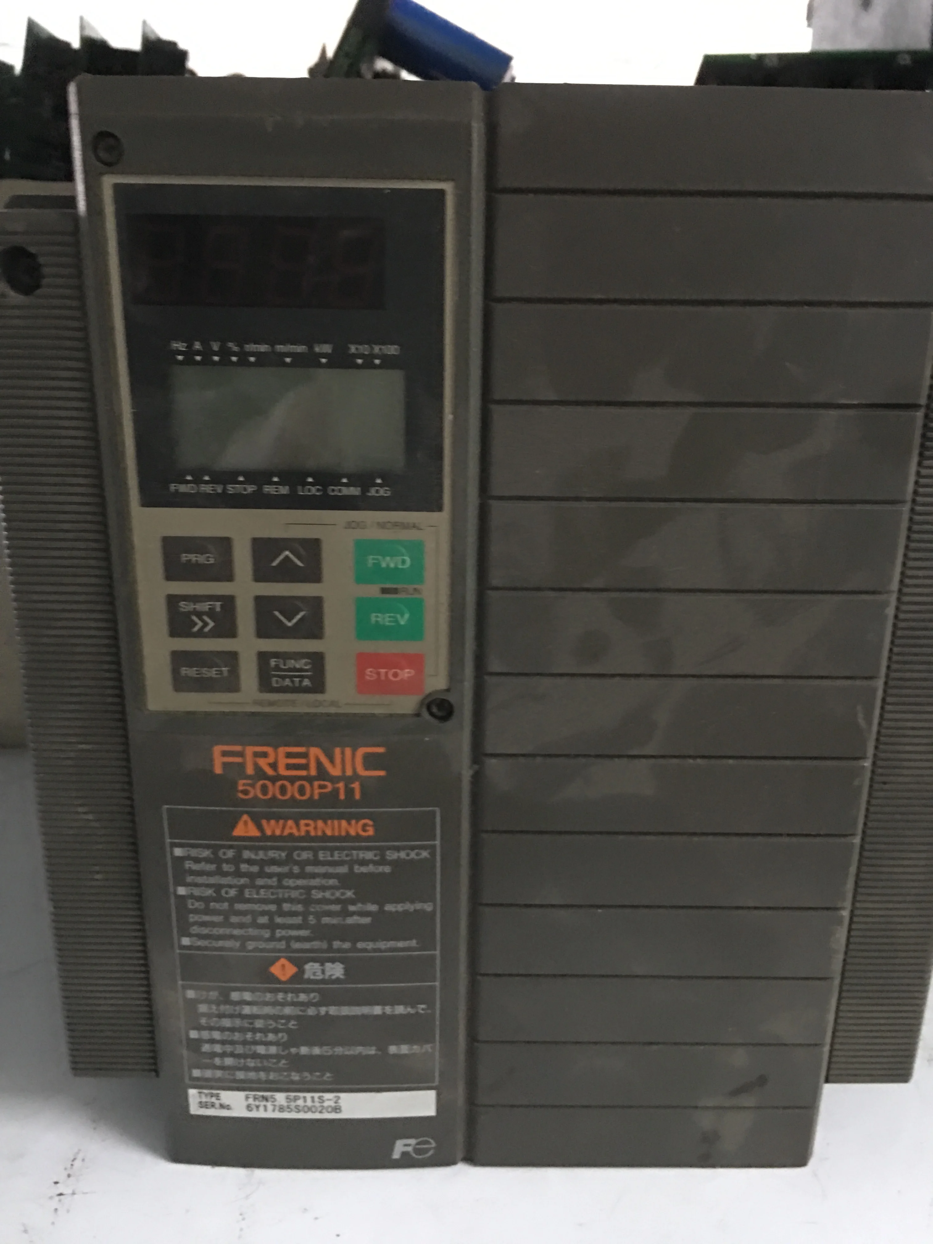 FRN5.5P11S-2 220 кВт 85% в инвертор; Использованный, новый; 3 месяца гарантии, бесплатная доставка
FRN5.5P11S-2 220 кВт 85% в инвертор; Использованный, новый; 3 месяца гарантии, бесплатная доставка