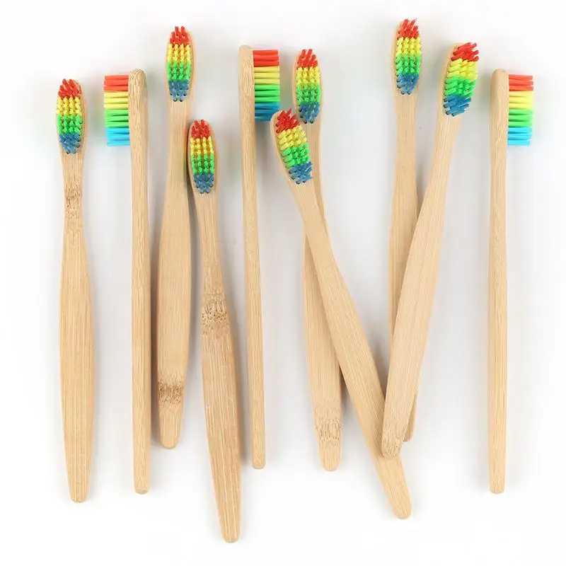New Design Mixed Color Natural Pure Bamboo Toothbrush Portable Soft-bristle Wooden Tooth Brush Protection Teeth Whitening Brush
New Design Mixed Color Natural Pure Bamboo Toothbrush Portable Soft-bristle Wooden Tooth Brush Protection Teeth Whitening Brush