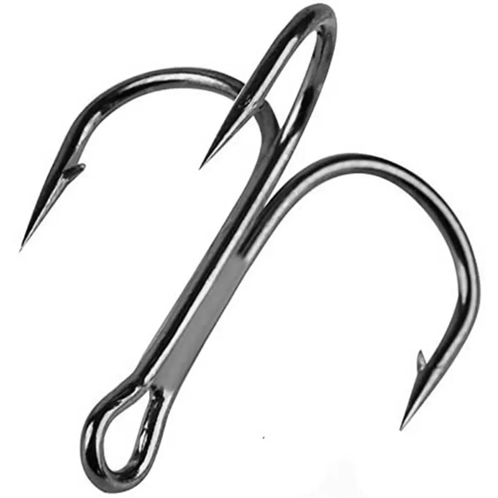 Fishing Hook High Carbon Steel Treble Overturned Hooks Fishing Tackle Round Bend Treble For Bass 100PCS 2#4#6#8#10#12#Black
Fishing Hook High Carbon Steel Treble Overturned Hooks Fishing Tackle Round Bend Treble For Bass 100PCS 2#4#6#8#10#12#Black