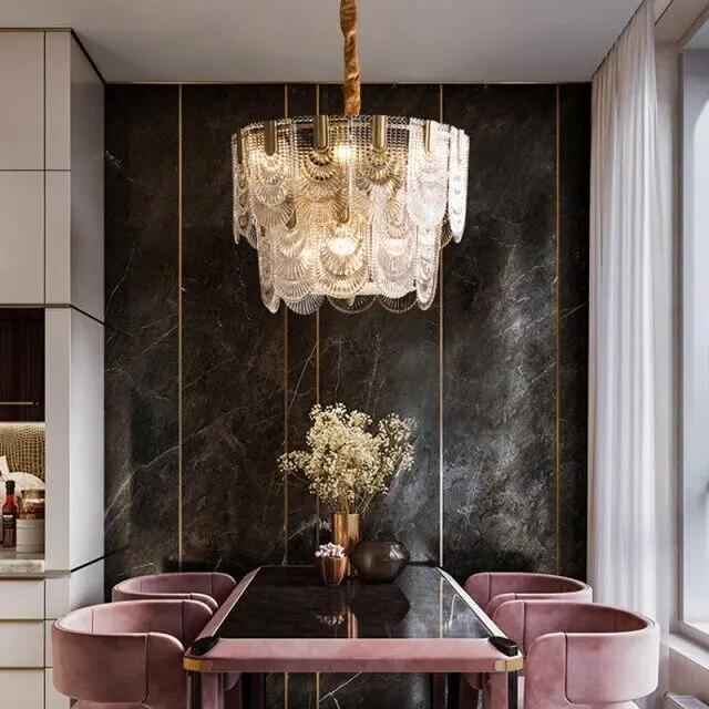 Copper post-modern American living room chandelier light luxury atmosphere bedroom simple designer creative luxury
Copper post-modern American living room chandelier light luxury atmosphere bedroom simple designer creative luxury