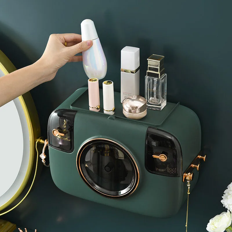 Wall Mounted Toilet Paper Holder Durable Creatives Tissue Storage Box with Storage Drawer for Bathroom ALS88
Wall Mounted Toilet Paper Holder Durable Creatives Tissue Storage Box with Storage Drawer for Bathroom ALS88