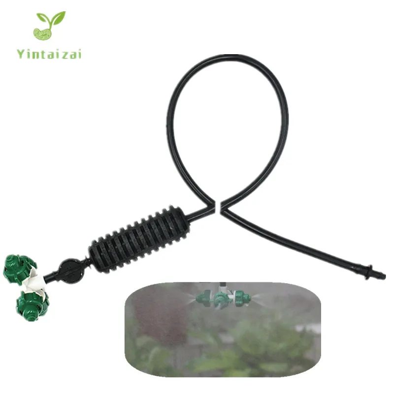 10pcs Green Fogger Cross Misting Sprinkler Hanging Assembly Hanging Sprayer Greenhouse Drip Irrigation Fittings
10pcs Green Fogger Cross Misting Sprinkler Hanging Assembly Hanging Sprayer Greenhouse Drip Irrigation Fittings