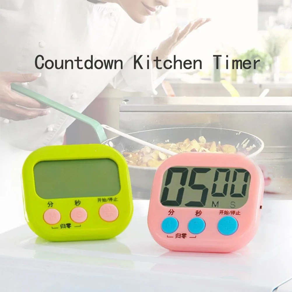 New 1pcs Portable Home Cooking Timer Digital Kitchen Timer Classroom Timer Activities Large Display Durable
New 1pcs Portable Home Cooking Timer Digital Kitchen Timer Classroom Timer Activities Large Display Durable