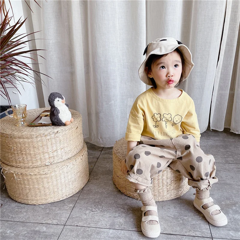 Koodykids 2021 Vintage Girl Spring Shirt Soft Cotton Long Sleeve Shirt For Baby Girl Outfit Simple Printed T-Shirt For Kids
Koodykids 2021 Vintage Girl Spring Shirt Soft Cotton Long Sleeve Shirt For Baby Girl Outfit Simple Printed T-Shirt For Kids