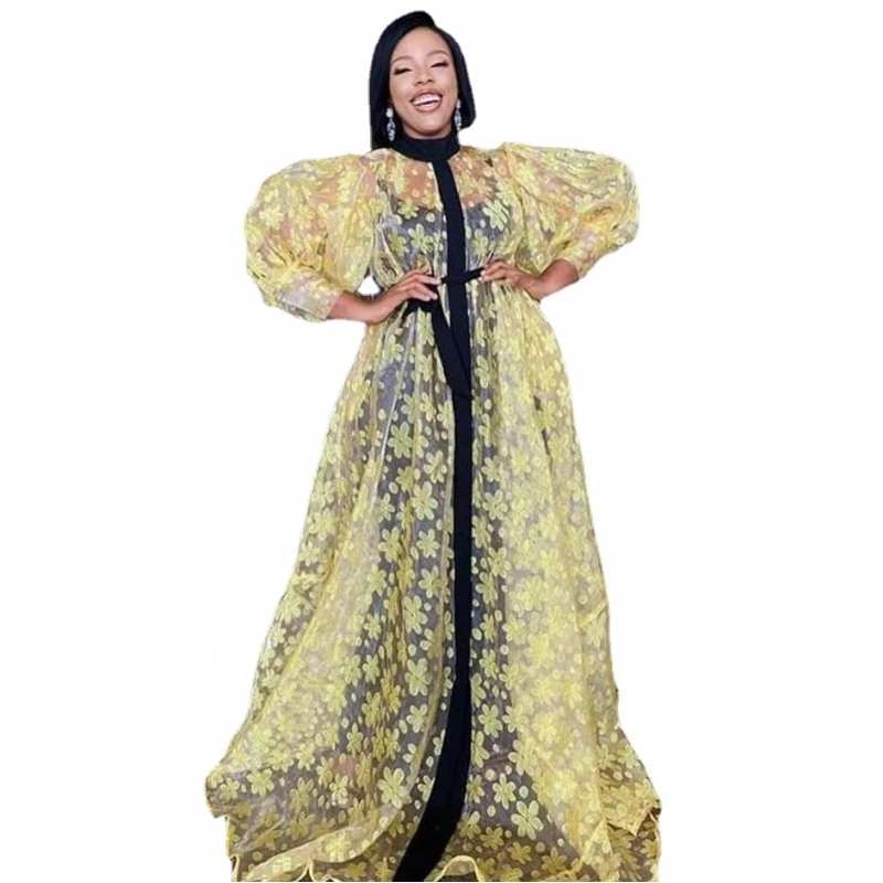 One Piece African Elegant Dresses For Women Perspective 2022 New Muslim Fashion Abayas Dashiki Robe Kaftan Long Maxi Dress
One Piece African Elegant Dresses For Women Perspective 2022 New Muslim Fashion Abayas Dashiki Robe Kaftan Long Maxi Dress