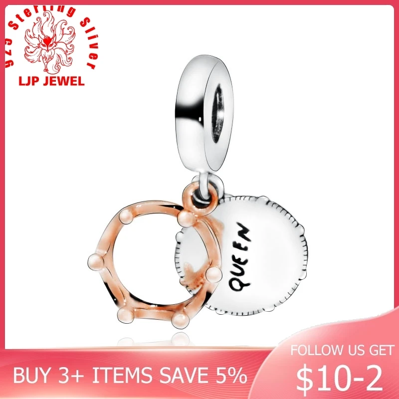 2019 New 925 Sterling Silver Beads Queen & Regal Charms fit Original Pandora Bracelets Women DIY Jewelry
2019 New 925 Sterling Silver Beads Queen & Regal Charms fit Original Pandora Bracelets Women DIY Jewelry
