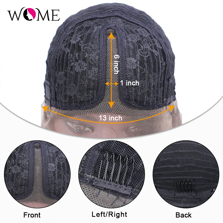 HD Trasparent 13X6X1 Lace Front Human Hair Wigs Kinky Straight 150% Brazilian Remy Yaki Straight Wig Lace Part Wigs Pre Plucked
HD Trasparent 13X6X1 Lace Front Human Hair Wigs Kinky Straight 150% Brazilian Remy Yaki Straight Wig Lace Part Wigs Pre Plucked