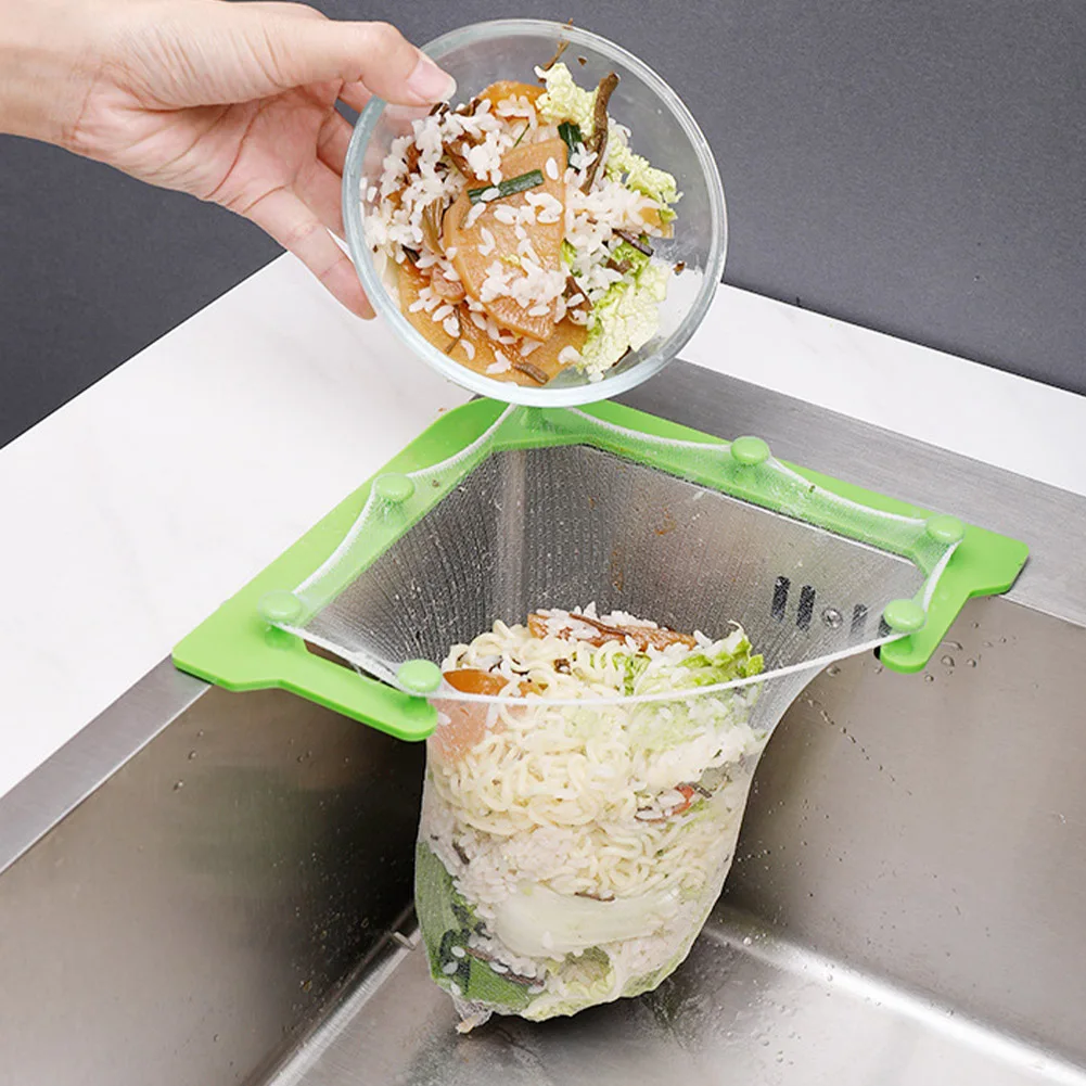 Sink Filter Bag Kitchen Gadgets Triangle Drainage Rack 50pcs Disposable Soup Separation Filter Net Bag For Kitchen Accessories
Sink Filter Bag Kitchen Gadgets Triangle Drainage Rack 50pcs Disposable Soup Separation Filter Net Bag For Kitchen Accessories