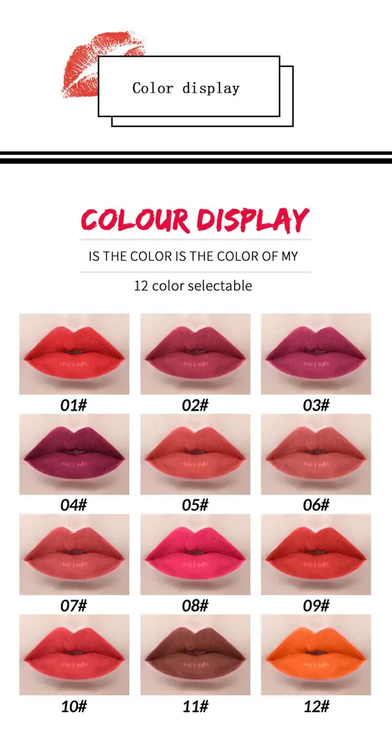 Sexy Red Lipstick Matte Lipliner Pencil Waterproof Makeup Matte Lipstick Moisturize Lip Liner Pen Long Lasting Smooth Cosmetic
Sexy Red Lipstick Matte Lipliner Pencil Waterproof Makeup Matte Lipstick Moisturize Lip Liner Pen Long Lasting Smooth Cosmetic