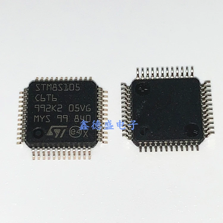 

Микроконтроллер STM8S105C6T6 STM8S105C6T6TR, чип микроконтроллера, 8 бит, 32K, флэш-память LQFP48, 100 шт.