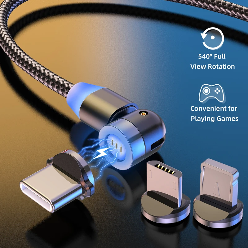 GTWIN LED Magnetic USB Cable Fast Charging Type C Cable Micro USB For Iphone 12 Pro 3A Quick Charger Mobile Phone Cable USB Cord
GTWIN LED Magnetic USB Cable Fast Charging Type C Cable Micro USB For Iphone 12 Pro 3A Quick Charger Mobile Phone Cable USB Cord