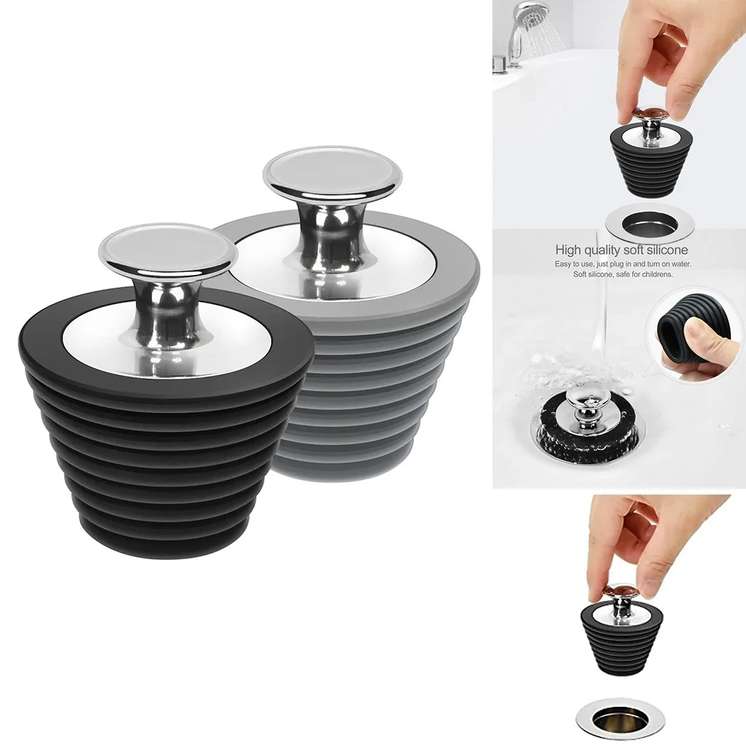 1PC Stainless Steel Durable Bathtub Stopper For Bathtub Bathroom Sink Drains Bath Plug Stopper Hardware Accessories
1PC Stainless Steel Durable Bathtub Stopper For Bathtub Bathroom Sink Drains Bath Plug Stopper Hardware Accessories