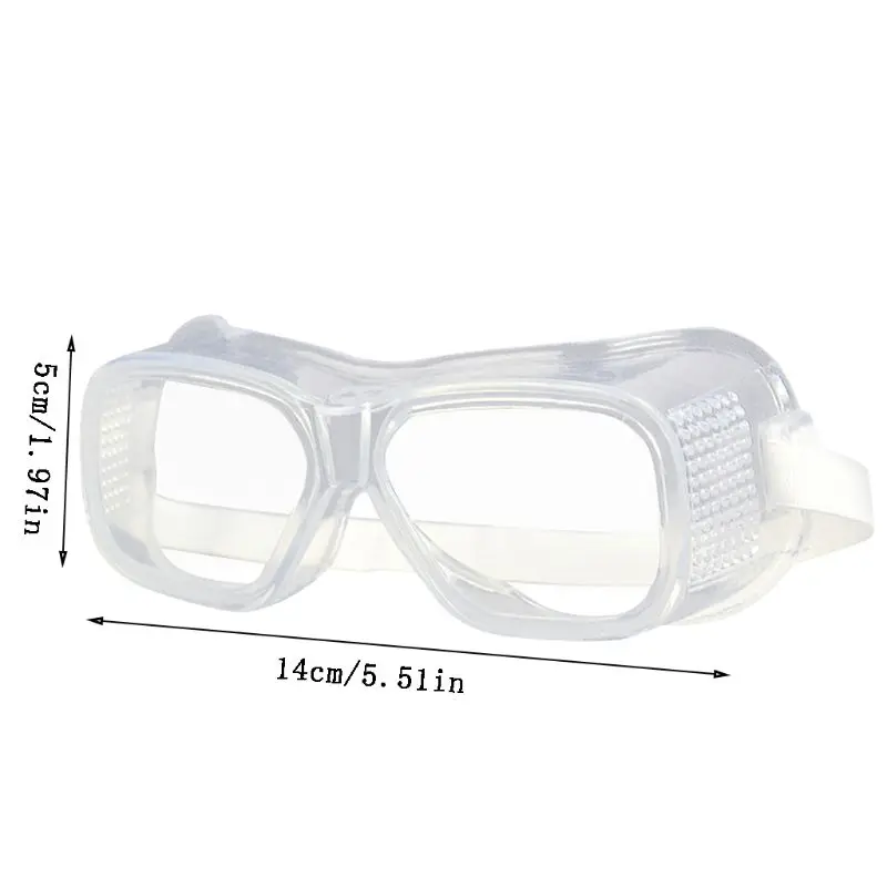 5PCS Transparent Protective Safety Goggles Wide Vision Anti-Fog Splash Goggles Breathable Adjustable Eye Protector
5PCS Transparent Protective Safety Goggles Wide Vision Anti-Fog Splash Goggles Breathable Adjustable Eye Protector