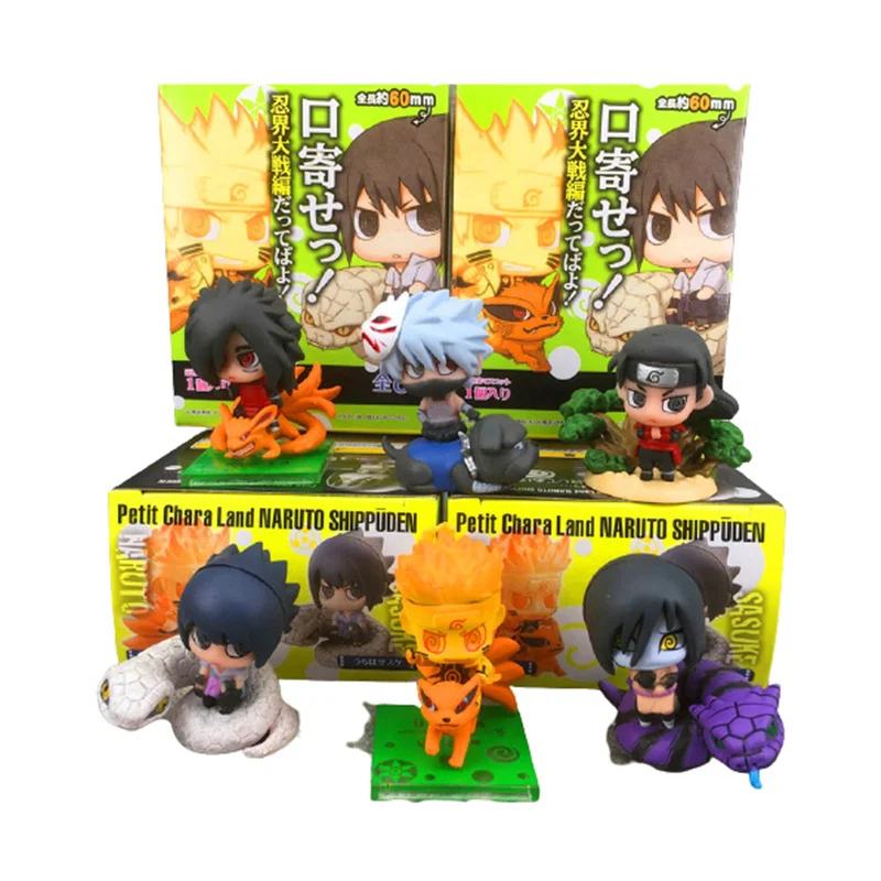 6Pcs Set Narutoed Q Version Action Figure Hatake Kakashi Uchiha Sasuke Anime Kawaii Peripherals Model Ornaments Toys Gifts
6Pcs Set Narutoed Q Version Action Figure Hatake Kakashi Uchiha Sasuke Anime Kawaii Peripherals Model Ornaments Toys Gifts