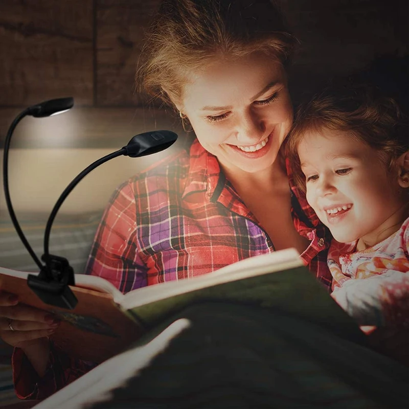 Rechargeable Warm& White 9 LED Book Light, Easy Clip-on Reading in Bed At Night, , Perfect for Bookworms & Kids
Rechargeable Warm& White 9 LED Book Light, Easy Clip-on Reading in Bed At Night, , Perfect for Bookworms & Kids