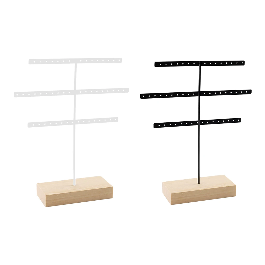 52 Hook 3-Tier Jewelry Earring Displaying Holder Stand Organizer, Space-saving
52 Hook 3-Tier Jewelry Earring Displaying Holder Stand Organizer, Space-saving