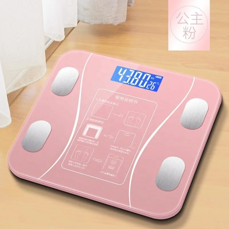 Bathroom Weight Smart Scale Smart Body Scale Body Fat Glass Weight Scale with App Digital Led Screen Bathroom Scale
Bathroom Weight Smart Scale Smart Body Scale Body Fat Glass Weight Scale with App Digital Led Screen Bathroom Scale