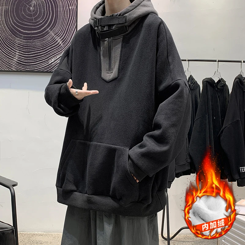 Korean Style Hoodies Loose Casual Oversized Hip Hop Harajuku Fashion Streetwear Hoodies Poleron Hombre Men's Clothing DB60WY
Korean Style Hoodies Loose Casual Oversized Hip Hop Harajuku Fashion Streetwear Hoodies Poleron Hombre Men's Clothing DB60WY