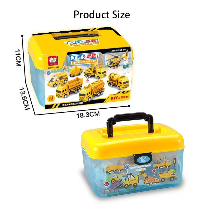 Engineering Construction Vehicles Toys with Play Mat City Map Trucks Mini Pull Back Cars Playset Toy for Children Christmas Gift
Engineering Construction Vehicles Toys with Play Mat City Map Trucks Mini Pull Back Cars Playset Toy for Children Christmas Gift